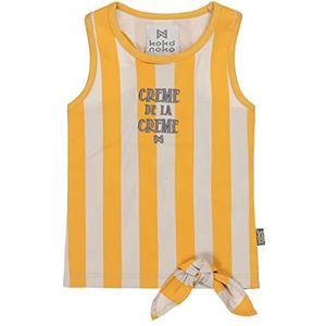 Koko Noko Girl's Girls Top Geel Gestreept Shirt, Oker, 56