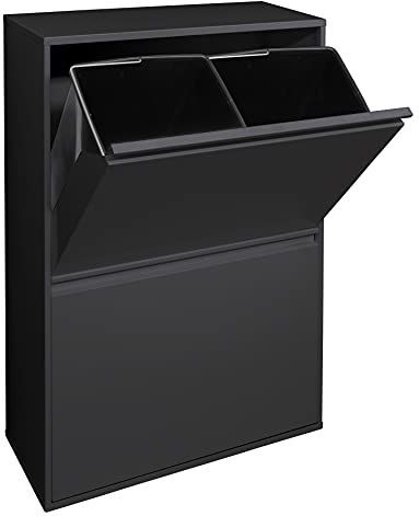 Arregui - Basic - Afval- en Recyclingbakken - Staal - 68 Liter