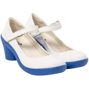 ART 1440 Alfama, plateau voor dames, Nappa, wit, blauw, 41 EU