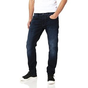 G-Star Raw 3301 Slim Fit Jeans heren, blauw (Dk Aged 6590-89), 29W / 34L