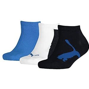 PUMA Sneakersokken (verpakking van 3 stuks), uniseks, marineblauw/wit/blauw, 23-26