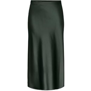 Yas - Pella - Midi Rok - Polyester Satijnen Stof - Onder de Knie
