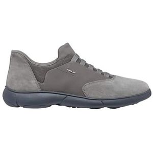 Geox U Nebula 2.0 E Sneakers voor heren, DK Grey/Navy, 41 EU, Dark Grey Navy, 41 EU