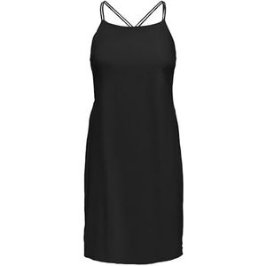 Onljakiri Linen Strap Dress Ptm, zwart, XL