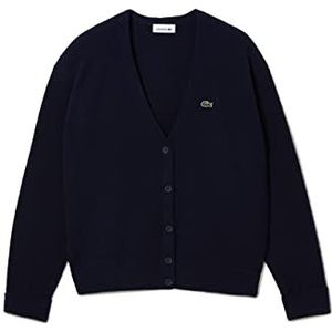 Lacoste AF9545 pullover, marineblauw, standaardlengte voor dames