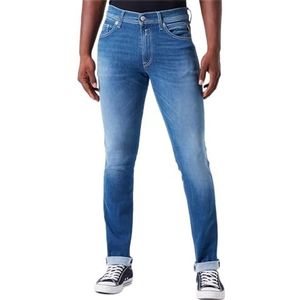 Replay Heren Jondrill Recycled Jeans, 009 Medium Blue, 28W / 30L EU, 009, medium blue., 28W x 30L