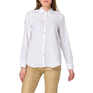 Seidensticker Damesblouse met lange mouwen, wit, 38