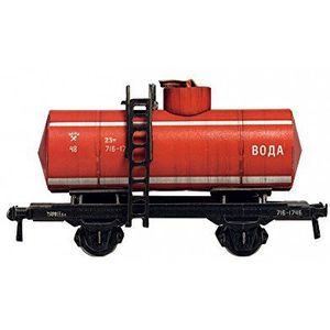 Keranova 386-03 Clever Paper Railway Collection Biaxiale Cisterne (Water), 1/87 Schaal, Multi Color