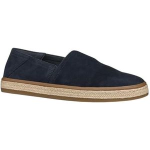 Geox Heren U PANTELLERIA A Espadrille Wedge Sandaal, Navy, 42 EU, Donkerblauw, 42 EU