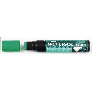Pentel SMW56-D krijtmarker Wet Erase Jumbo, wigvormige punt 3,5-10,5 mm, groen