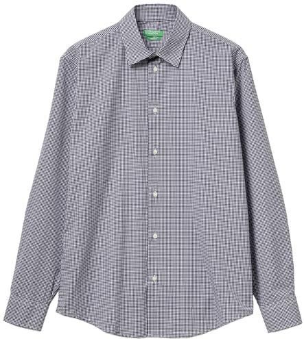 United Colors of Benetton heren overhemd, Blauw, M