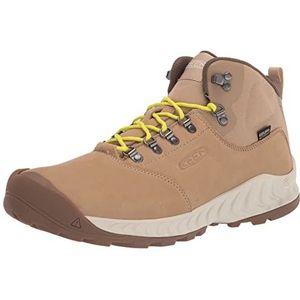 KEEN Nxis Explorer Mid Waterdichte Wandelschoenen voor heren, Safari berk, 43 EU