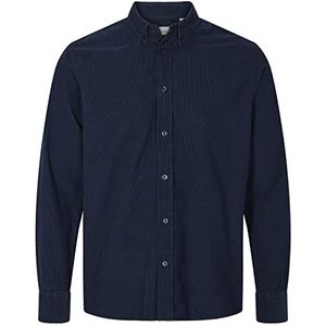 BY GARMENT MAKERS Sustainable; obviously! Vincent Corduroy shirt, uniseks, navy blazer, L