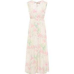 IZIA Maxi-jurk voor dames met allover-print, Roze mint, M