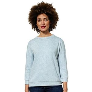 Street One Dames A318796 T-shirt, Milky Jade Melange, 42, Milky Jade Melange, 42