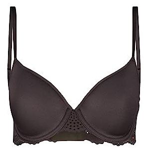 Skiny Dames Spacer BH Bamboo Lace, Truffle Grijs, 85C