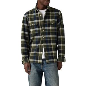 Levi's - Jackson - Overhemd - Groen - Katoenflanel