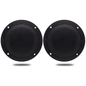 Herdio - 4 inch - Marine Waterdichte Plafond Speakers - Zwart