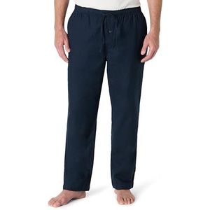 Amazon Essentials Men's Flanellen pyjamabroek (verkrijgbaar in grote en lange maten), Marineblauw, XS