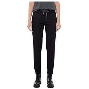Kaporal Jeans/joggingbroek voor dames, model Viwix, kleur Ex Worn, indigo, maat XL, Noir Exblac, S