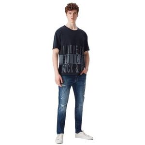 LTB Jeans Molide T-shirt voor heren, Antraciet 201, XXL