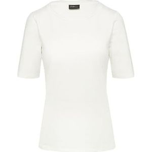 Shirt - Jersey - Effen - Ronde Hals - Halve Mouw