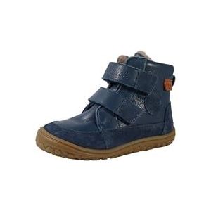 Lurchi Leren loopschoen Naika-TEX blote voet, blauw, 21 EU