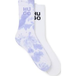 HUGO Herenshorts Sokken, 553Open Purple, 43-46 EU