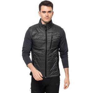 Jack Wolfskin Routenburn Pro donsvest voor heren, zwart, L