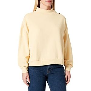 ESPRIT Sweatshirt voor dames, Pastel Yellow, XXS