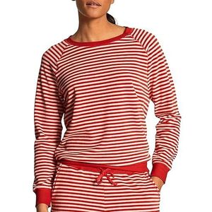 CALIDA Dames Favourites Marine Pullover, Summer Red, 30-34