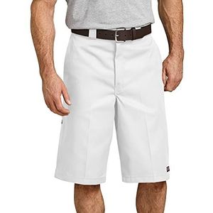 Dickies Heren Shorts 13 Inches Multi-Pocket Werk wit Maat: Sz 38