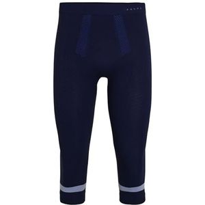 FALKE Heren Broek van onderlaag Warm 3/4 M Ti functioneel materiaal sneldrogend 1 stuk, Blauw Space Blue 6116 Trend, M