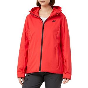 4F SKI Jacket KUDN001 Jeans Red, L voor dames, Netto, L