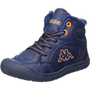 Kappa Unisex Grane M sneakers voor kinderen, Navy Oranje, 27 EU