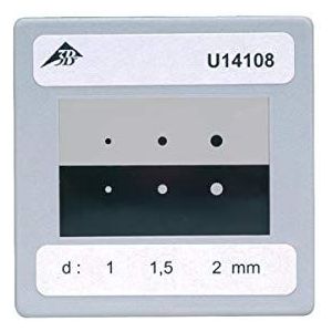 3B Scientific U14108 diafragma met 3 gat- en schijfparen