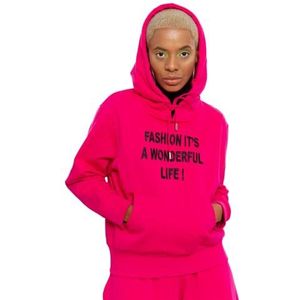 CHAOUICHE Moletom sweatshirt met capuchon, roze, maat XL, Roze, XL