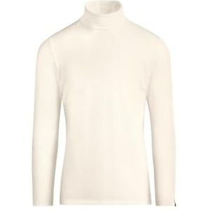 Trigema - Rolkraagshirt - Naturel - Lange Mouwen - Slim Fit