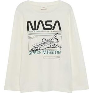 NASA - T-shirt - Katoen - Lange Mouwen - Voor Kinderen - 2-9 Jaar