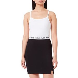 Tommy Jeans Bodycon Rokken voor dames, Zwart, S