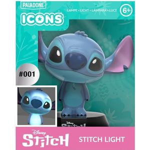 Paladone Disney Stitch Icon Light - Schattig verzameldecor, nachtlampje en cadeau voor Lilo en Stitch Fans - 11 cm hoog