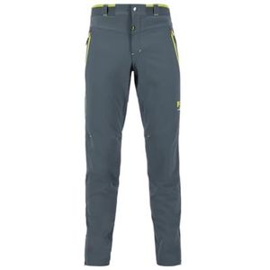 Karpos 2501165-043 PIETENA Pnt sportbroek heren dark slate/lime green maat 54, Dark Slate/Lime Green, 54 NL