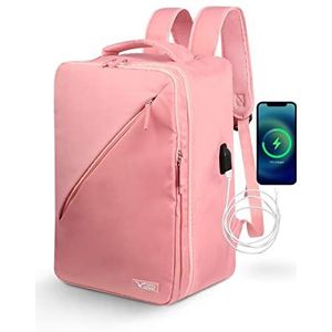 LUGG Unisex nieuw model bagage - handbagage (pak van 1), roze, 1, Casual