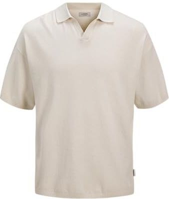 JJ REBEL Jrebcallum Knit Split Neck, maanbeam, L