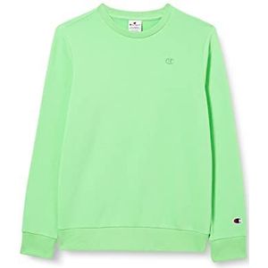 Champion Rochester 1919-Champion Logo Crewneck sweatshirt, mintgroen (SGB), 11-12 jaar kinderen en jongens, Mintgroen (Sgb)