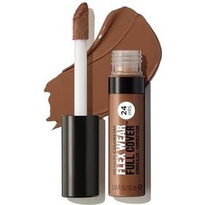 Revlon ColorStay Flex Wear Full Cover, Concealer met volledige dekking, met hoge dekking, verrijkt met hyaluronzuur en vitamine E, flexibele, langdurige textuur, 077 kaneel, 10 ml.