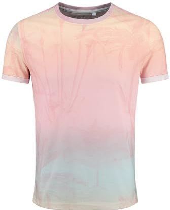 Key Largo - MT AMALFI - T-shirt - Gemengde Kleuren - Jersey, Ronde Hals, Aansluitende Pasvorm