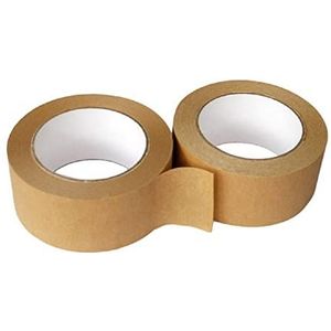 ZELF LIJM PAPIER KRAFT TAPE - STANDAARD DUTY - 48MM X 50M - 36 ROLLEN