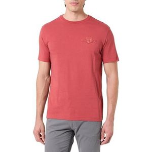REG Tonal Shield SS T-shirt, rood, S