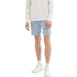 TOM TAILOR Denim Bermuda voor heren, 34731 - Lichtblauw Mini Houndstooth, XS